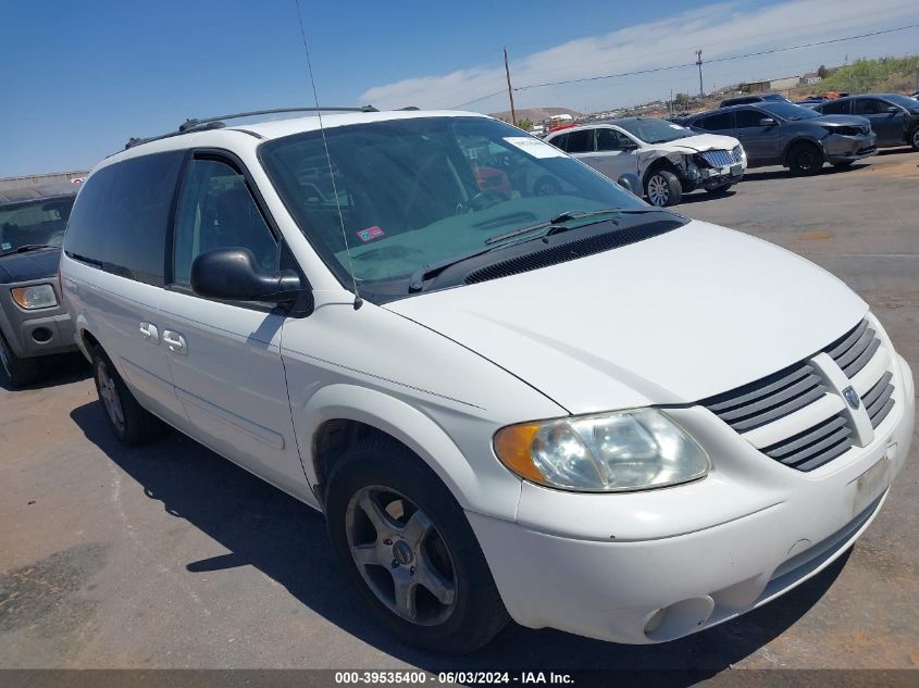 2005 Dodge Grand Caravan Sxt VIN: 2D4GP44L25R537197 Lot: 39535400