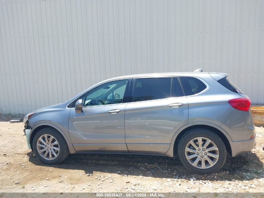 2020 Buick Envision Fwd Preferred VIN: LRBFXBSA6LD019753 Lot: 39535427