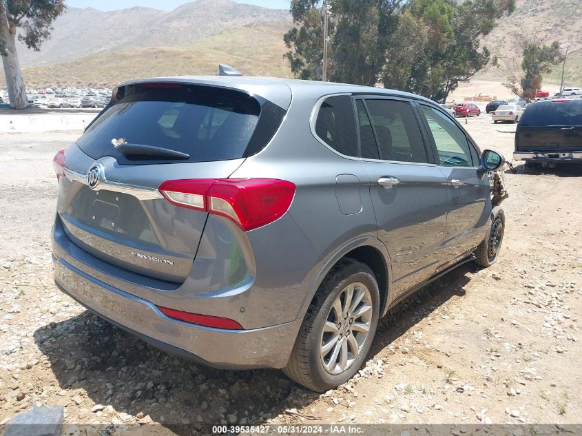 2020 Buick Envision Fwd Preferred VIN: LRBFXBSA6LD019753 Lot: 39535427