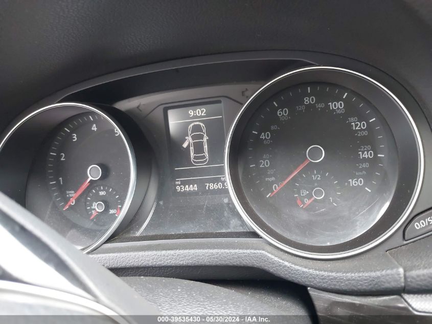 2017 Volkswagen Passat 1.8T Se VIN: 1VWBT7A36HC036185 Lot: 39535430