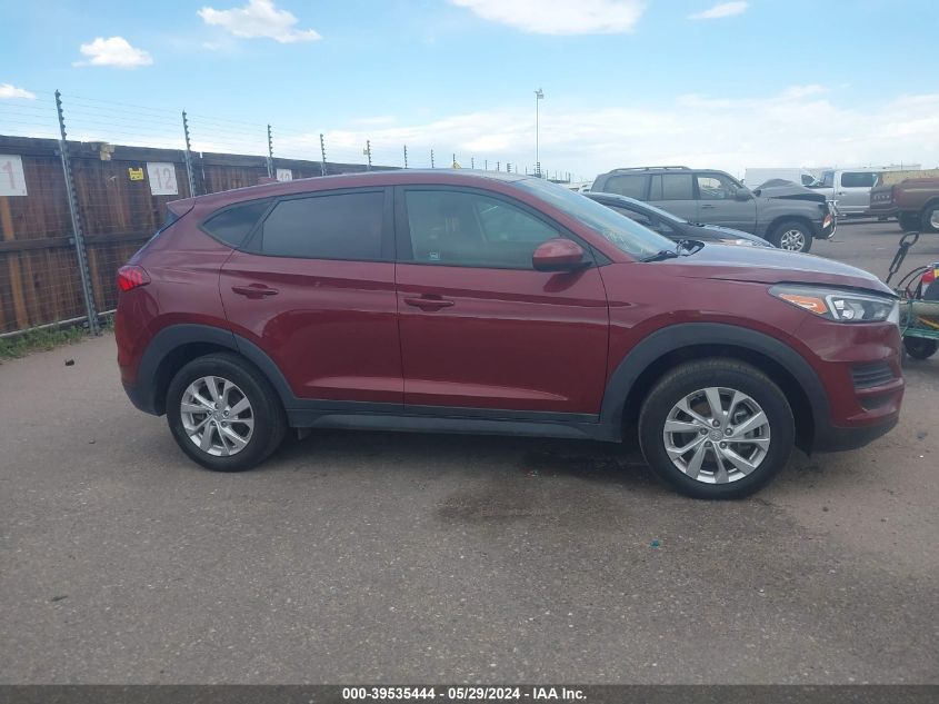 2019 Hyundai Tucson Se VIN: KM8J2CA48KU980652 Lot: 39535444