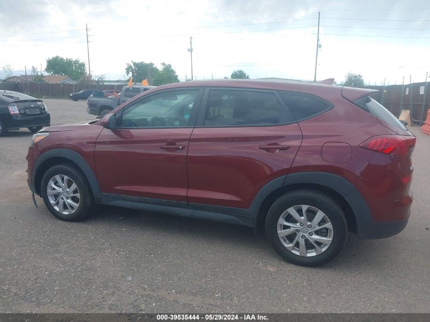 2019 Hyundai Tucson Se VIN: KM8J2CA48KU980652 Lot: 39535444