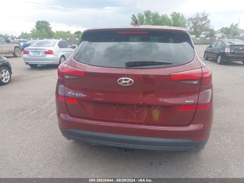 2019 Hyundai Tucson Se VIN: KM8J2CA48KU980652 Lot: 39535444