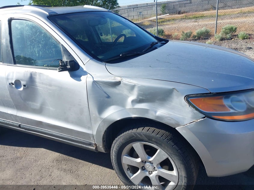 2009 Hyundai Santa Fe Limited VIN: 5NMSH13E59H306199 Lot: 39535446