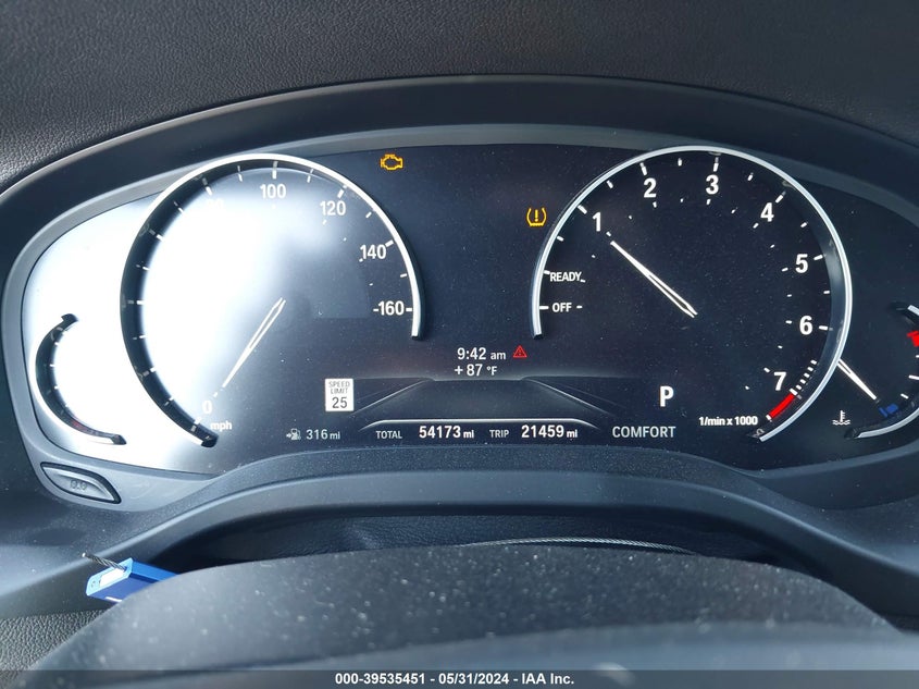 2020 BMW X3 SDRIVE30I VIN: 5UXTY3C08L9B62107