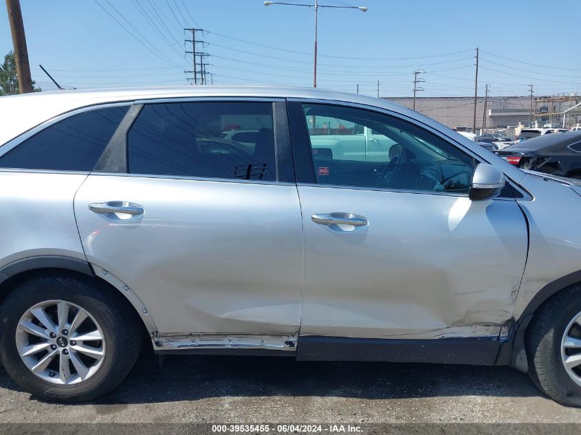 2019 KIA SORENTO 2.4L LX - 5XYPG4A31KG542926