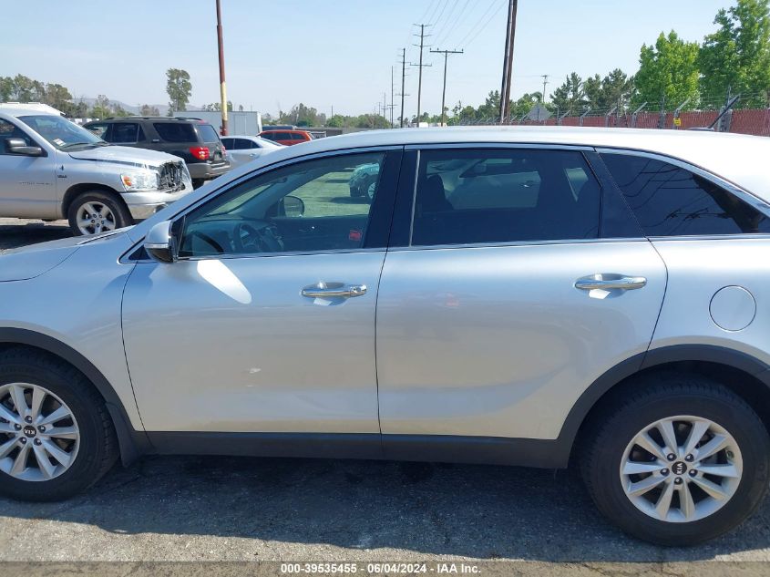 2019 KIA SORENTO 2.4L LX - 5XYPG4A31KG542926