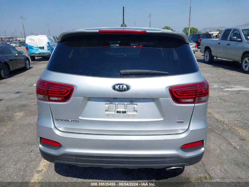 2019 KIA SORENTO 2.4L LX - 5XYPG4A31KG542926