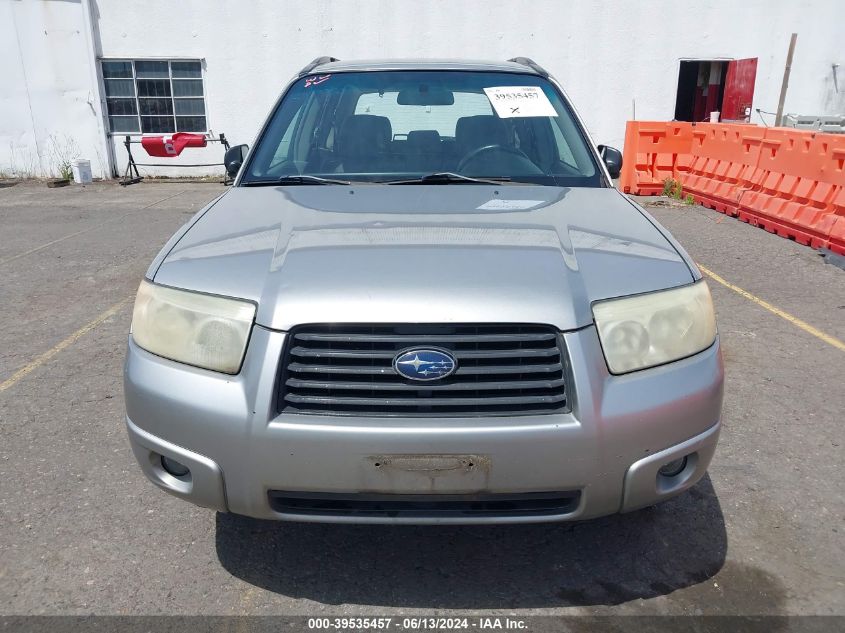 2006 Subaru Forester 2.5X VIN: JF1SG63626H737613 Lot: 39535457