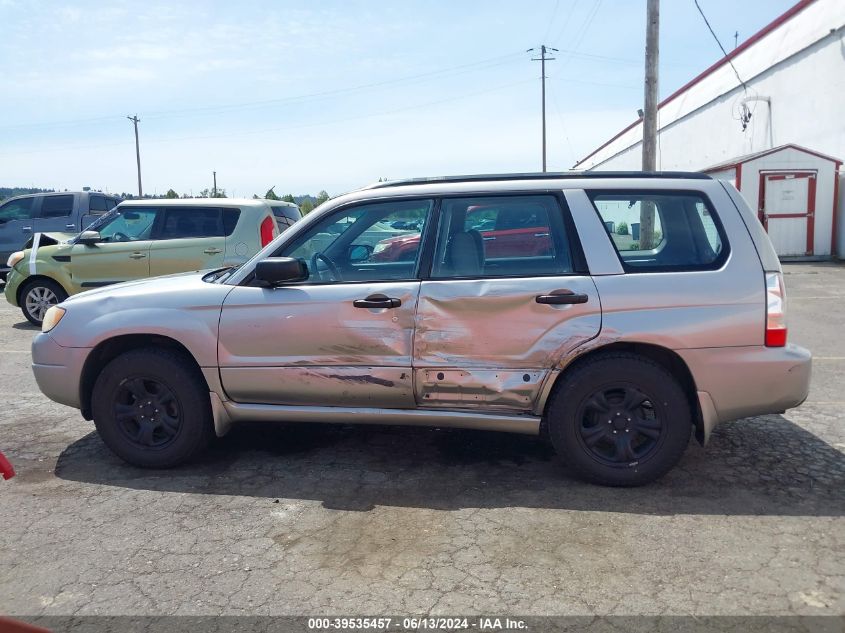 2006 Subaru Forester 2.5X VIN: JF1SG63626H737613 Lot: 39535457