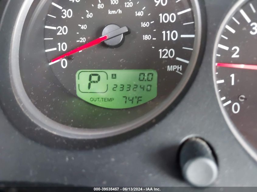 2006 Subaru Forester 2.5X VIN: JF1SG63626H737613 Lot: 39535457