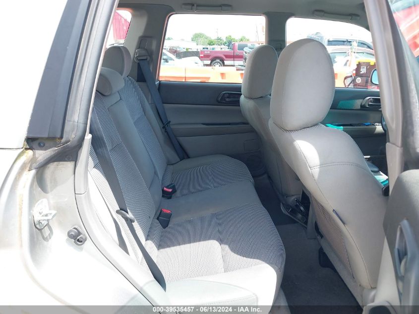 2006 Subaru Forester 2.5X VIN: JF1SG63626H737613 Lot: 39535457