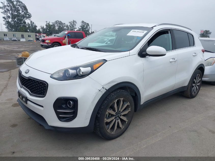 2017 Kia Sportage Ex VIN: KNDPN3AC4H7242724 Lot: 39535458