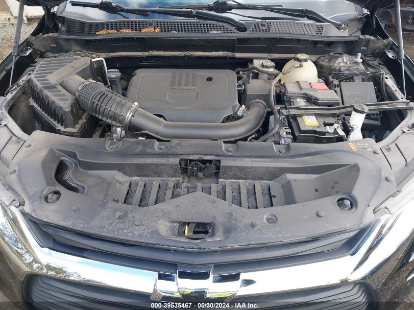 2022 Chevrolet Blazer Awd 2Lt VIN: 3GNKBHR48NS121132 Lot: 39535467