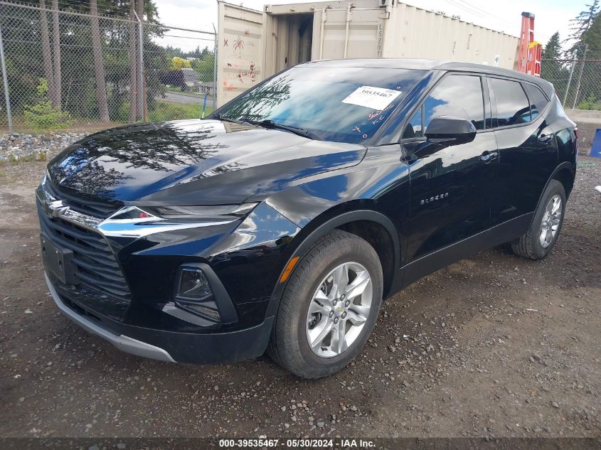 2022 Chevrolet Blazer Awd 2Lt VIN: 3GNKBHR48NS121132 Lot: 39535467