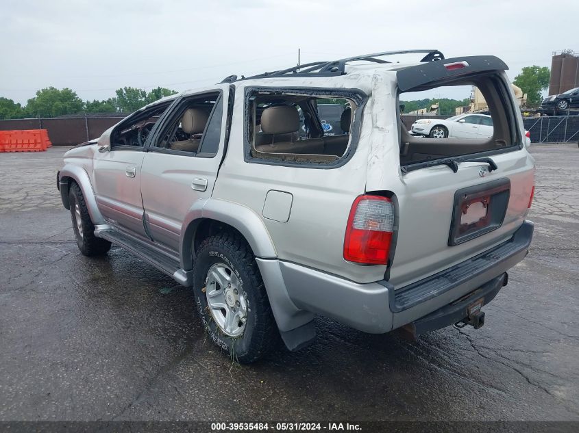 2000 Toyota 4Runner Limited V6 VIN: JT3HN87R4Y9034879 Lot: 39535484