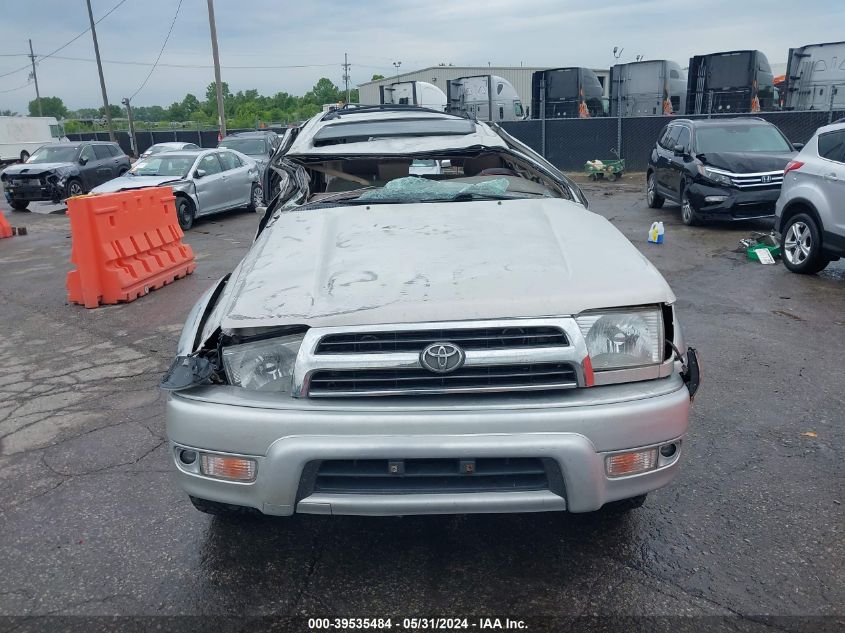 2000 Toyota 4Runner Limited V6 VIN: JT3HN87R4Y9034879 Lot: 39535484