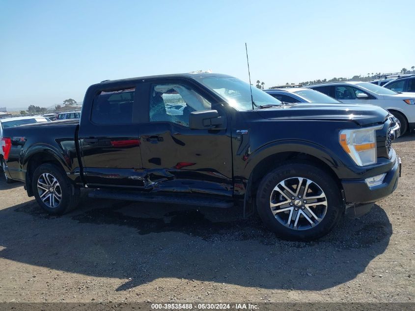 2022 Ford F-150 Xl VIN: 1FTEW1CP9NKF24715 Lot: 39535488