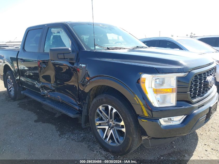 2022 Ford F-150 Xl VIN: 1FTEW1CP9NKF24715 Lot: 39535488