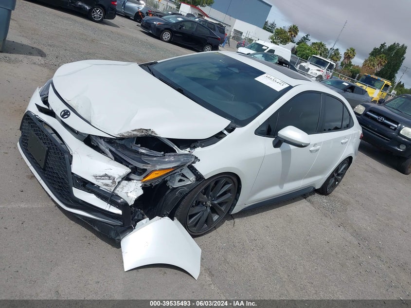 VIN JTDT4MCE2P3516918 2023 TOYOTA COROLLA XSE