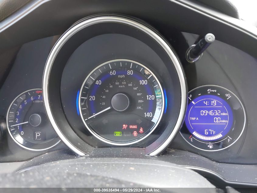 2016 Honda Fit Ex VIN: JHMGK5H73GS006797 Lot: 39535494