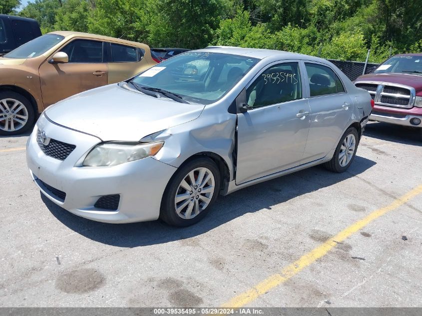 2009 Toyota Corolla Le VIN: 1NXBU40E19Z055493 Lot: 39535495