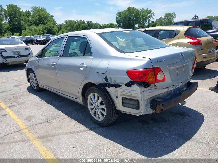 2009 Toyota Corolla Le VIN: 1NXBU40E19Z055493 Lot: 39535495