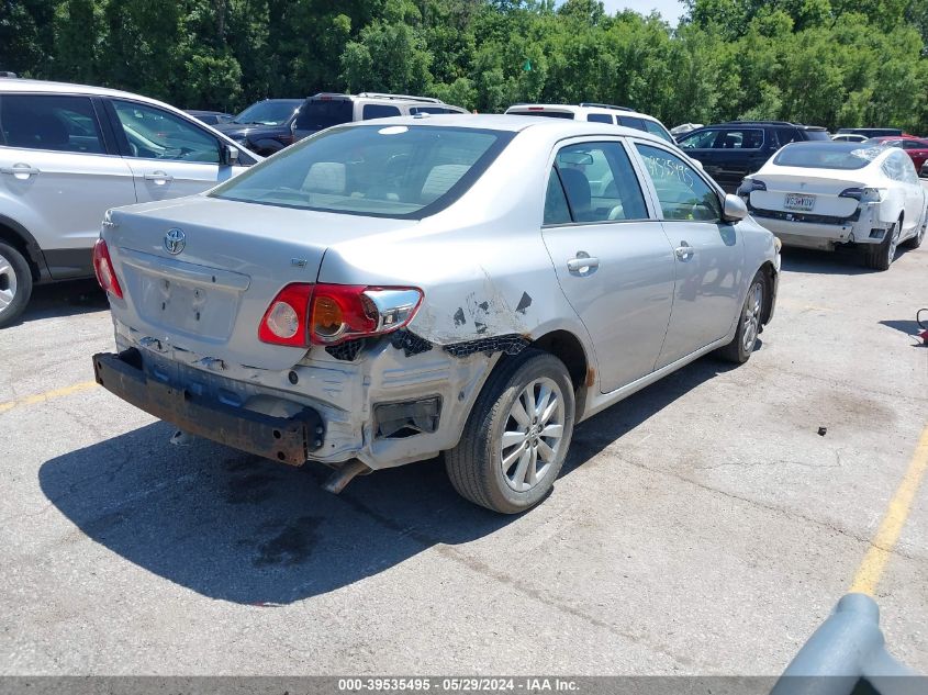 2009 Toyota Corolla Le VIN: 1NXBU40E19Z055493 Lot: 39535495