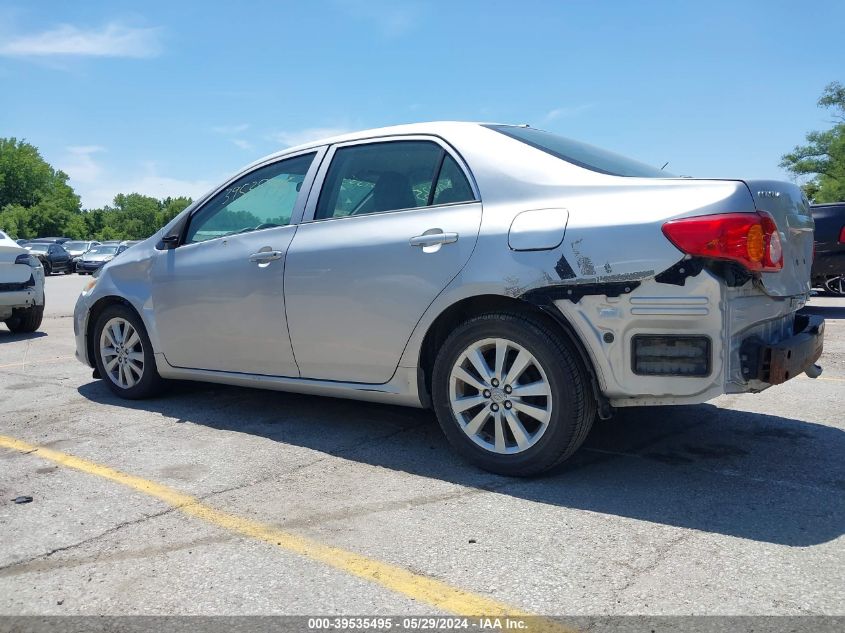 2009 Toyota Corolla Le VIN: 1NXBU40E19Z055493 Lot: 39535495