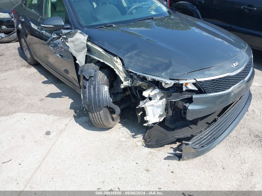 2016 Kia Optima Lx VIN: KNAGT4L34G5084336 Lot: 39535500