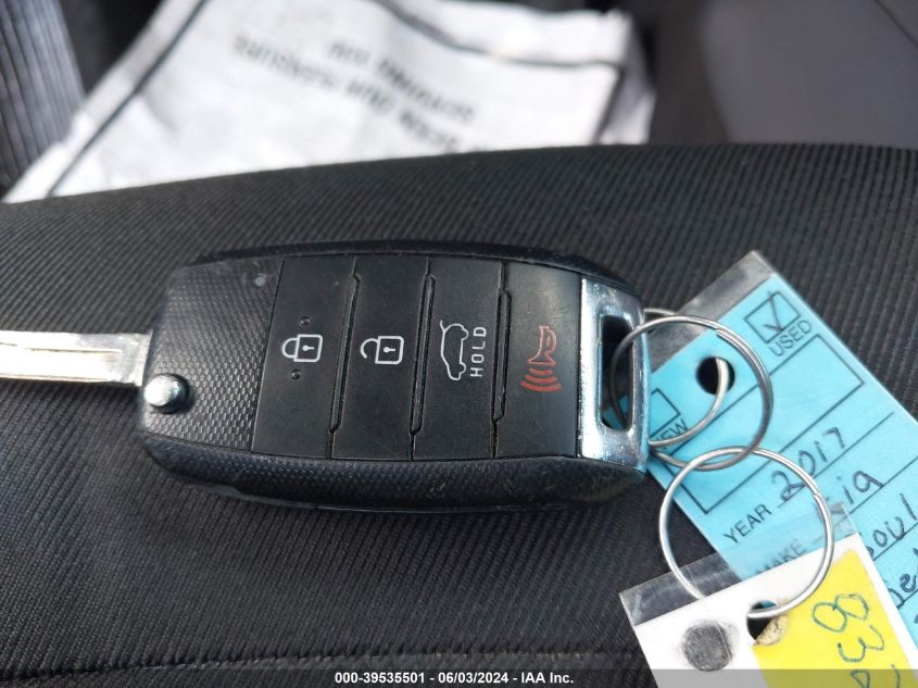 2017 Kia Soul + VIN: KNDJP3A54H7448790 Lot: 39535501