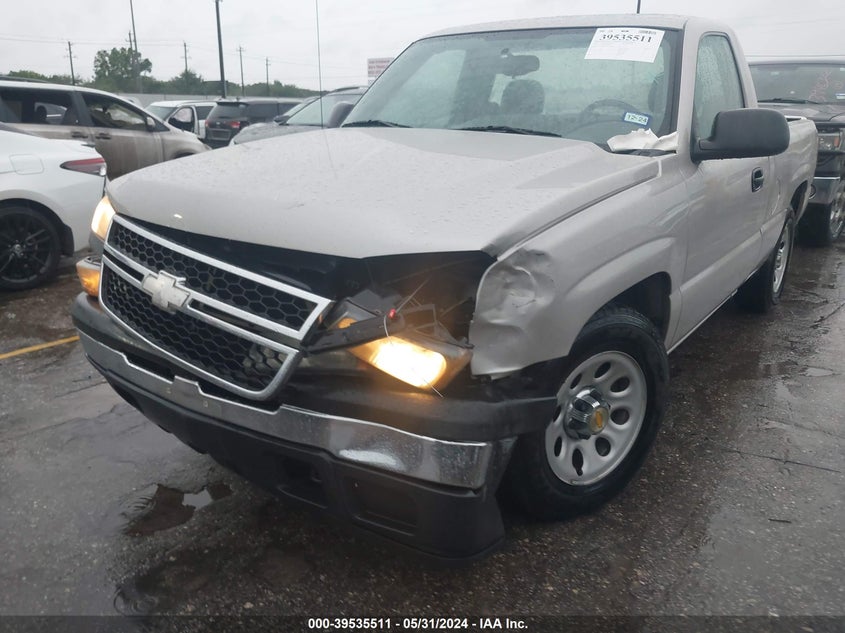 2006 Chevrolet Silverado 1500 Work Truck VIN: 3GCEC14X16G189451 Lot: 39535511