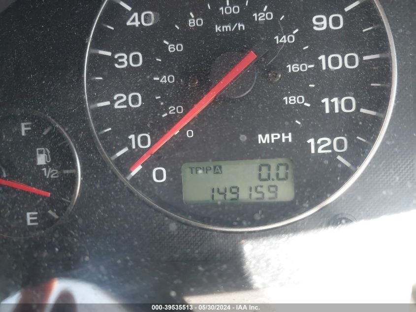 2003 Subaru Outback VIN: 4S3BH675X37655980 Lot: 39535513