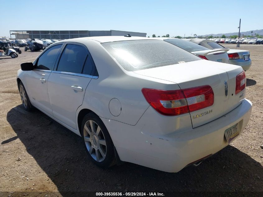 2007 Lincoln Mkz VIN: 3LNHM26T87R634442 Lot: 39535536