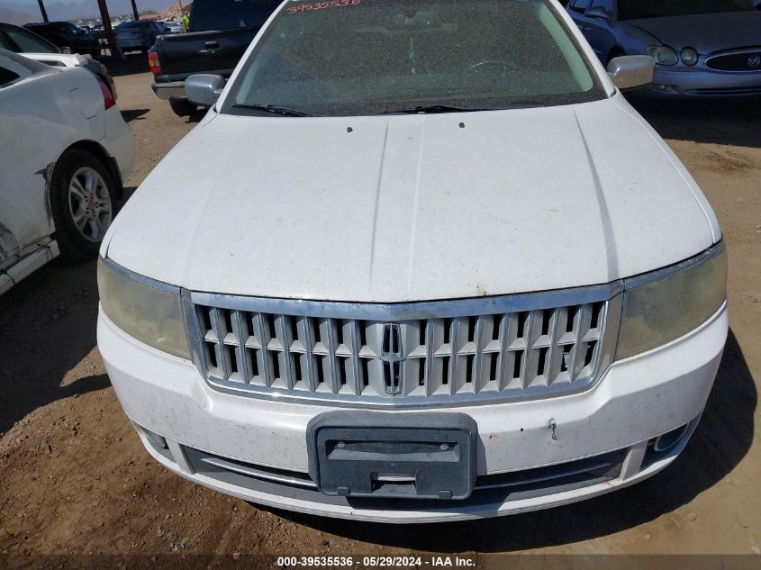 2007 Lincoln Mkz VIN: 3LNHM26T87R634442 Lot: 39535536