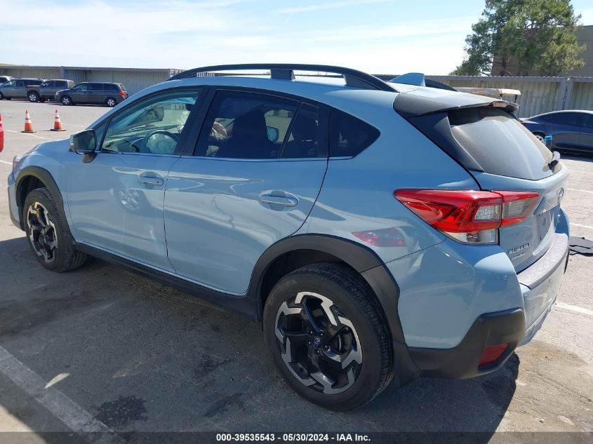 2021 Subaru Crosstrek Limited VIN: JF2GTHMCXM8255921 Lot: 39535543