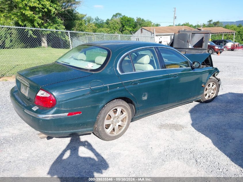 2003 Jaguar S-Type 3.0L V6 VIN: SAJEA01TX3FM65979 Lot: 39535546