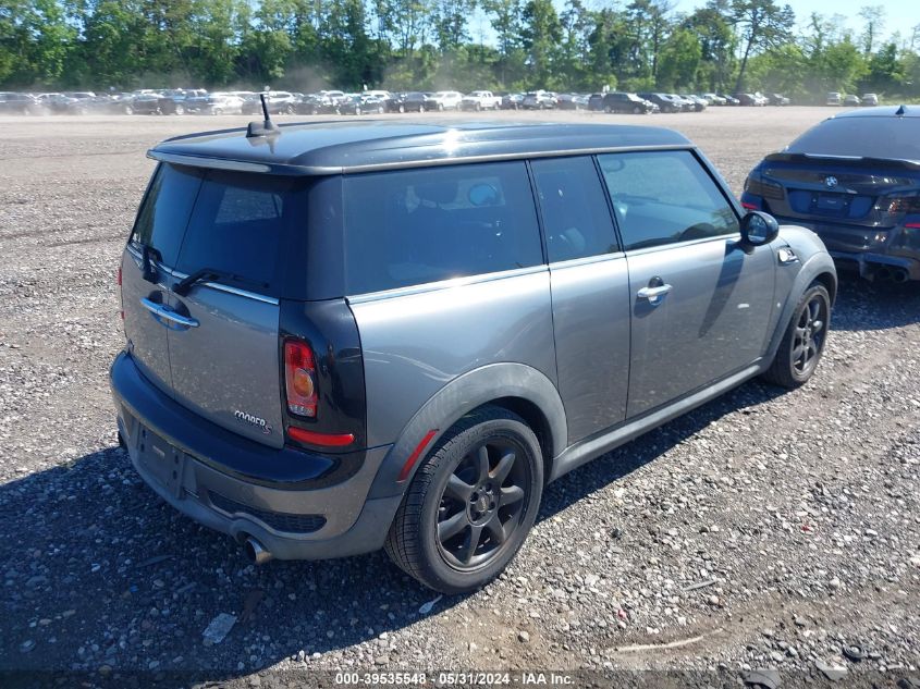 2009 Mini Cooper S Clubman VIN: WMWMM33529TP74564 Lot: 39535548