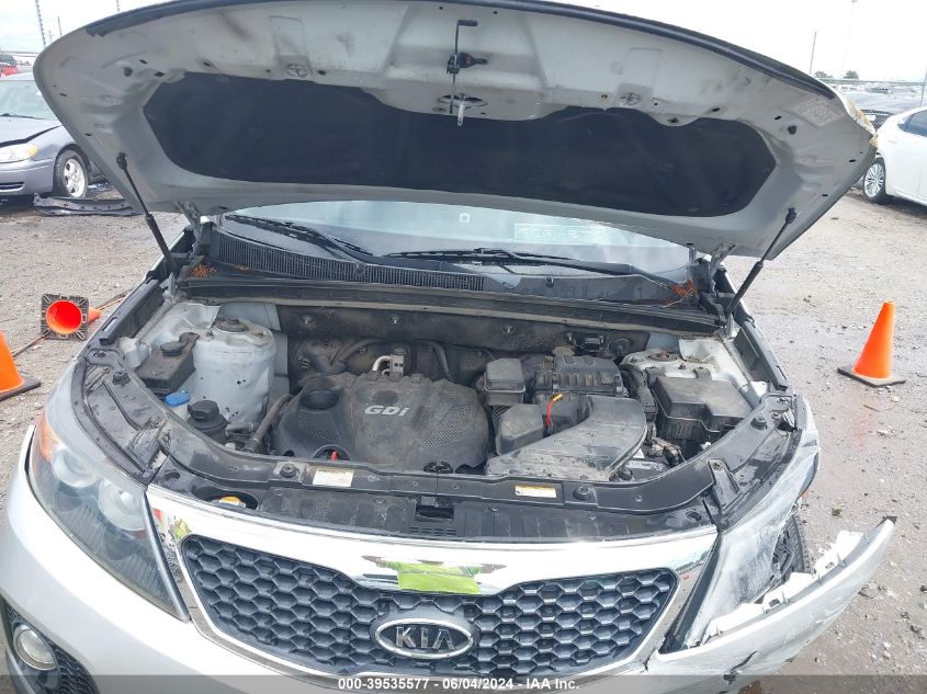 2012 Kia Sorento Ex VIN: 5XYKU3A65CG299291 Lot: 39535577