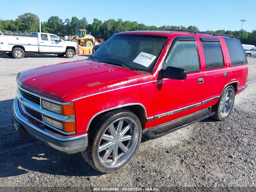 1999 Chevrolet Tahoe Lt VIN: 1GNEC13R6XR120511 Lot: 39535590