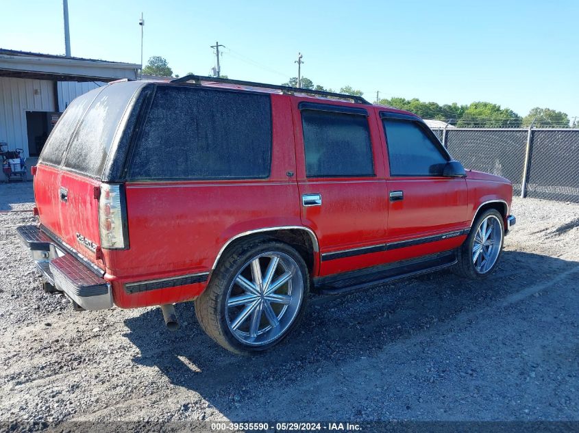 1999 Chevrolet Tahoe Lt VIN: 1GNEC13R6XR120511 Lot: 39535590