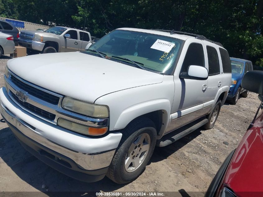 2006 Chevrolet Tahoe Lt VIN: 1GNEK13T86R166712 Lot: 39535591