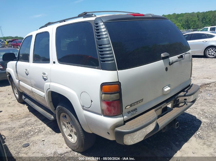 2006 Chevrolet Tahoe Lt VIN: 1GNEK13T86R166712 Lot: 39535591