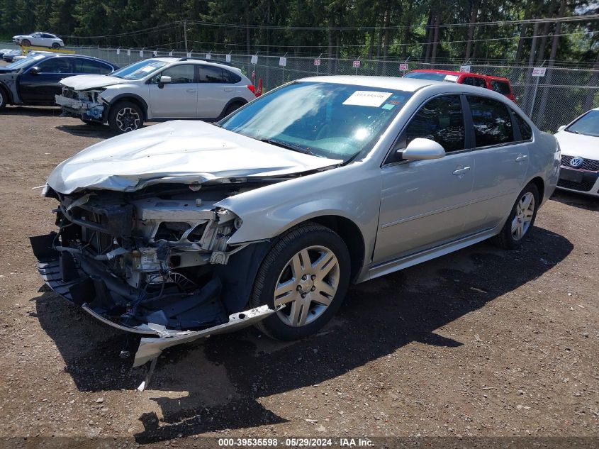 2012 Chevrolet Impala Lt VIN: 2G1WG5E34C1142178 Lot: 39535598