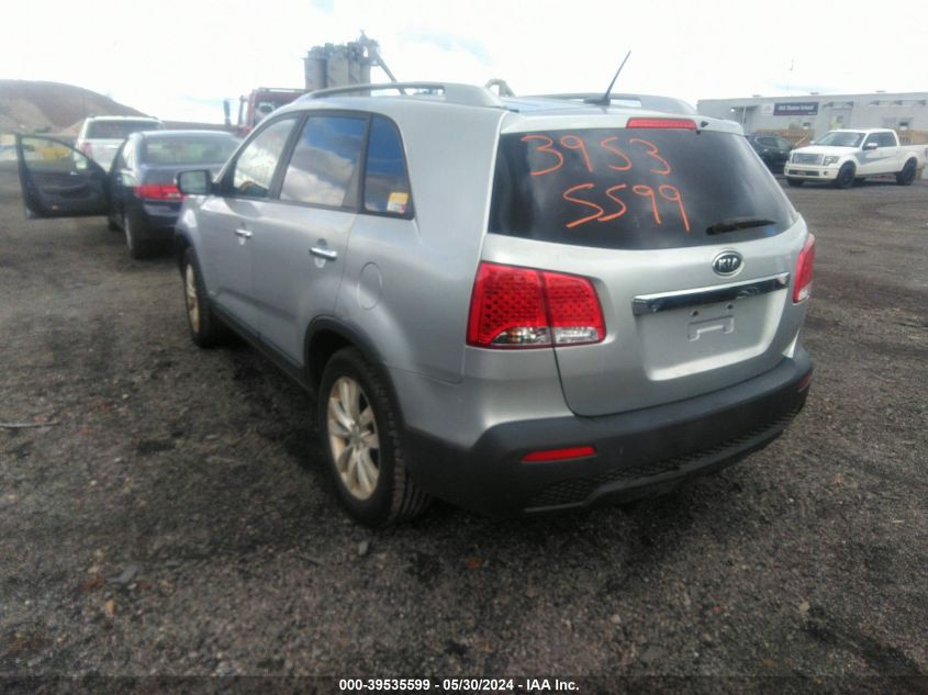 2011 Kia Sorento Lx V6 VIN: 5XYKTDA29BG046978 Lot: 39535599