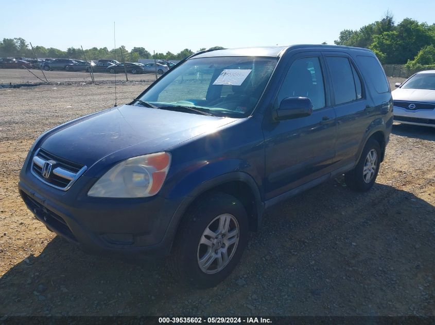 2003 Honda Cr-V Ex VIN: SHSRD78873U114669 Lot: 39535602