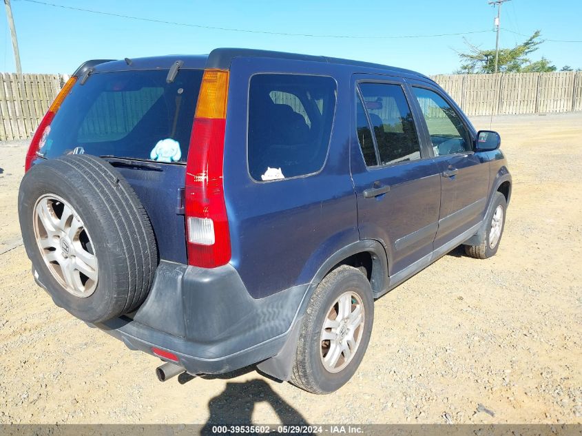 2003 Honda Cr-V Ex VIN: SHSRD78873U114669 Lot: 39535602