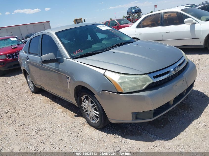 2008 Ford Focus Se/Ses VIN: 1FAHP35N58W260025 Lot: 39535613