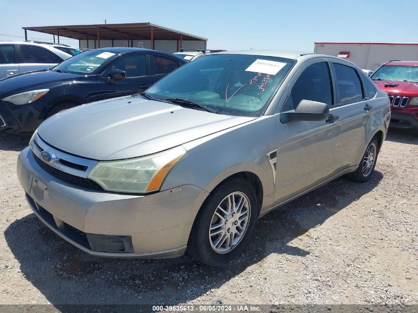 2008 Ford Focus Se/Ses VIN: 1FAHP35N58W260025 Lot: 39535613