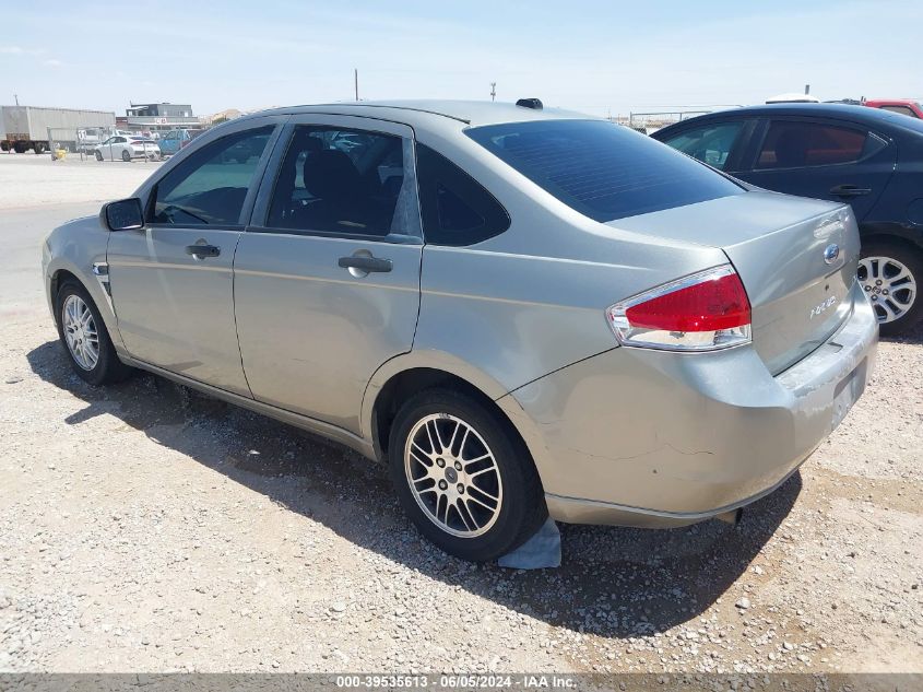 2008 Ford Focus Se/Ses VIN: 1FAHP35N58W260025 Lot: 39535613